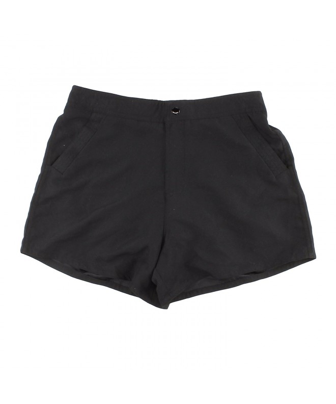 Swim Tactel Shorts for Women - Black - CY11I1PAJPX