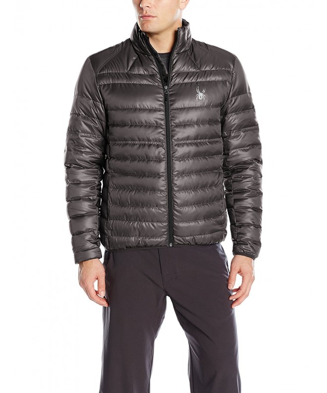 Men's Prymo Down Jacket- Polar/Black- Large - CT12F1Z45A5