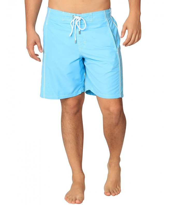 Men's Quick Dry Swim Trunks Lightweight Board Shorts With Mesh Lining ...