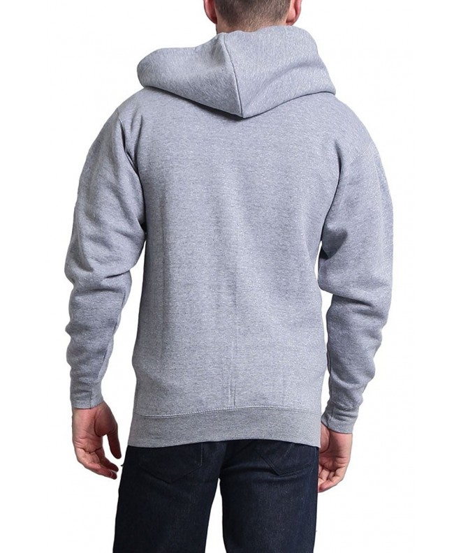 Premium Heavyweight Zip-Up Hoodie - Heather Grey - CC17AAAGKCE