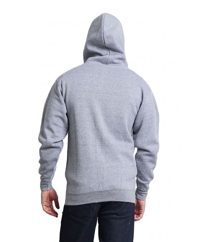 Premium Heavyweight Zip-Up Hoodie - Heather Grey - CC17AAAGKCE