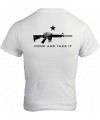 Second Amendment AR 15 T Shirt Small