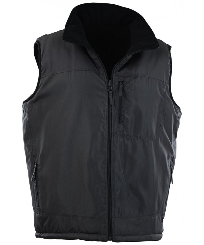 Mens Basic Padded Windbreaker Puffer Vests (Many Styles To Choose From ...