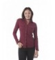 Sleeve Button Ribbed Small Burgundy