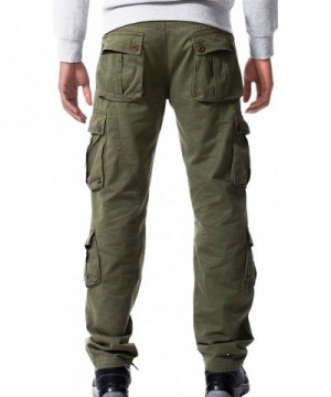 Mens Casual Cargo Trousers Cargo Pants Cotton Military - Soil Army ...