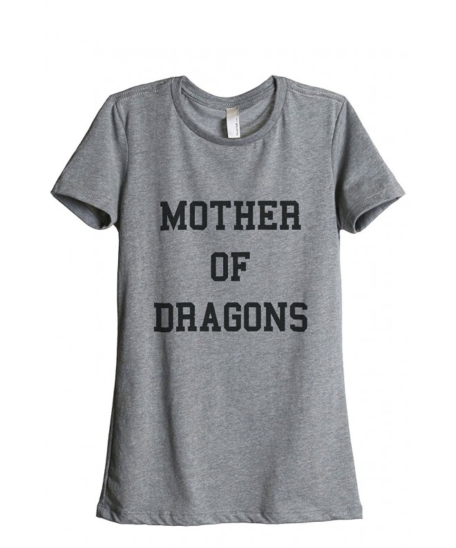 Mother Of Dragons Women's Relaxed T-Shirt Tee Heather Grey - Heather ...