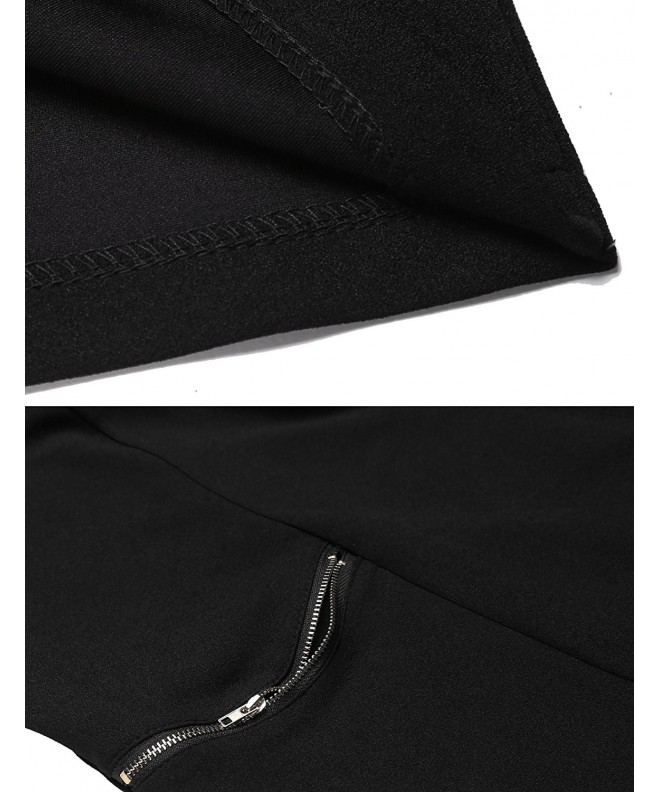 Women's Plus Size Shawl Lapel Open Front Solid Zipper Pocket Casual OL ...
